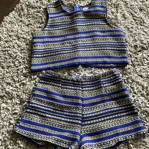 Skbo skirt shorts set